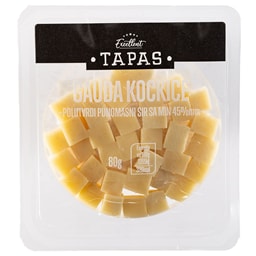 Tapas gauda kockice EX 80g