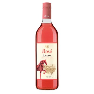 Vino ruz.Pinot Rose Vinoprodukt Coka 1l