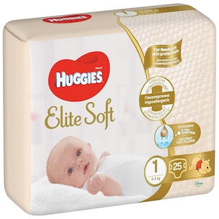 Pelene Huggies ESoft (2) Conv 25 kom.
