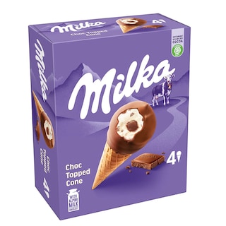 Sladoled Milka mult.kornet 4x100ml/280g