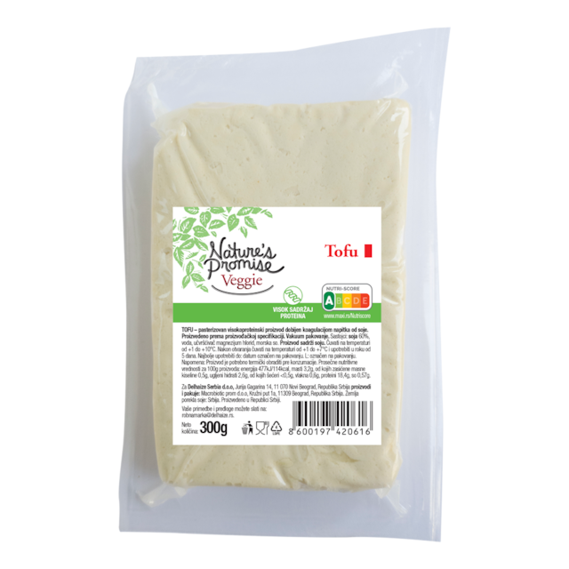 Nature's Promise Tofu biljni sir 300g