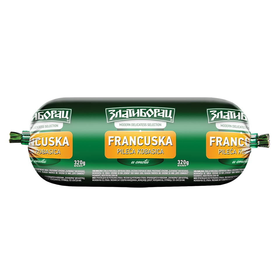 Pileci parizer Premium 320 gr Zlatiborac