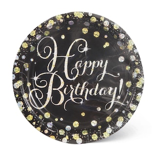 Sparkl gold tanjirici Bday 1/8-23cm