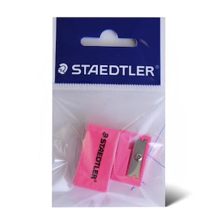 Set gumica,rezac pvc neon Staedtler