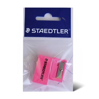 Set gumica,rezac pvc neon Staedtler