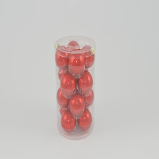 Ng kugle stakl.crvene 6cm 16/1 021