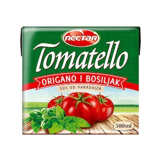 Sos paradajz origano/bosiljak Tomatelo 500g