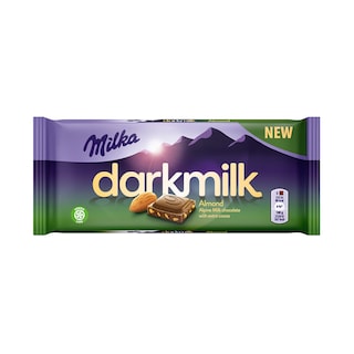 Cokolada Milka dark almond 85g