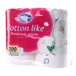 Toaletni papir Cotton like Perfex 3s.4/1