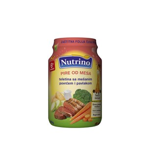 Kas.za bebe tel.sa mes.povrc.Nutrino190g
