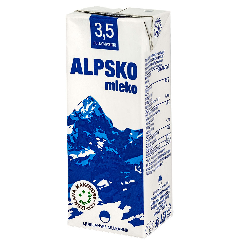 Alpsko Mleko 3,5%mm 0,2L