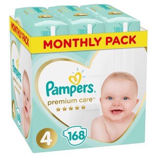 Pampers Premium Care Pelene 168kom vel 4