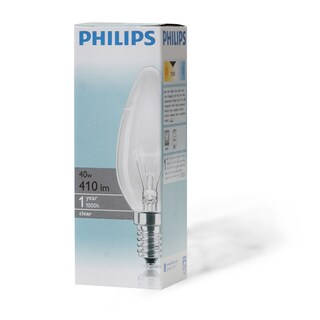 Sijalica sveca bistra Philips E14 40W