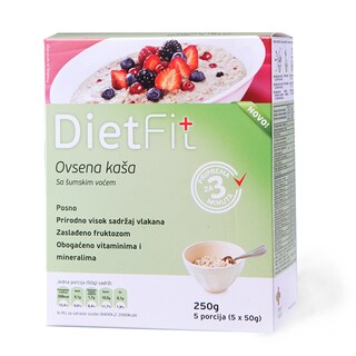 Ovsena kasa sumsko voce 5x50g