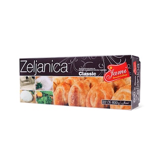 Smrznuta pita-zeljanica classic Jami600g