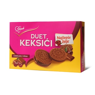 Duet keksici sa cokol. I visnjom Stark 2