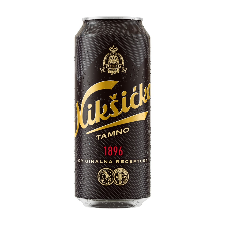 Pivo tamno Niksicko limenka 0.5l