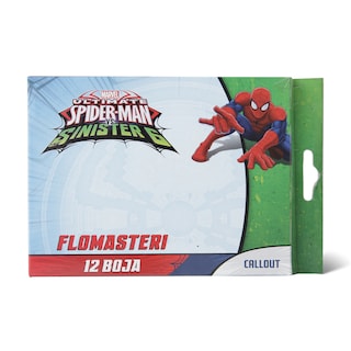 Flomasteri Disney 1/12 Spiderman