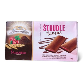 Strudle/brusnica cokoladni preliv 1