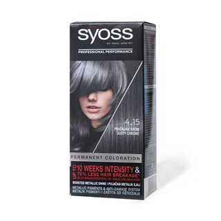 Boja za kosu  4-15 Prasnjavi hrom Syoss