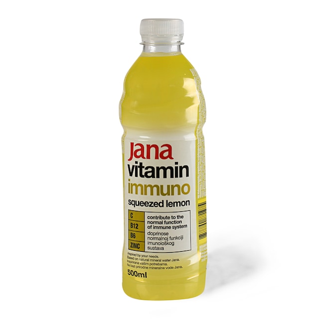 Jana Vitamin Min.voda vitamin Imuno-limun 0,5l