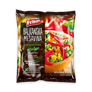Smrznuta balkanska mesavina Frikom 450g