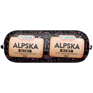 Mini alpska kobasica Yuhor 350g