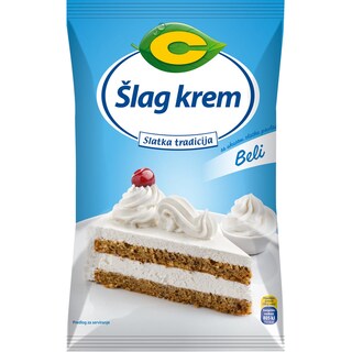 Slag krem beli C 500g