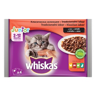 Hrana u sosu Whiskas Junior kesa 400g