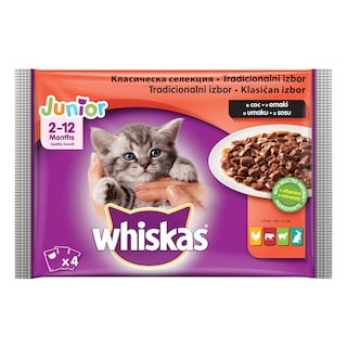 Hrana u sosu Whiskas Junior kesa 400g