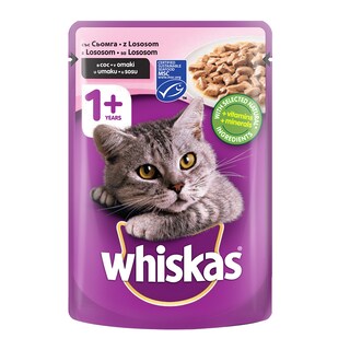 Hr./macke /losos Whiskas kesa 100g