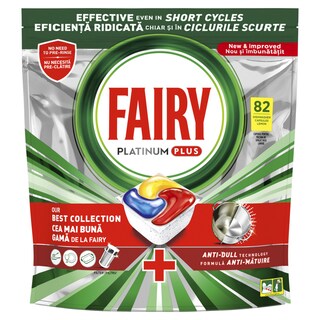 Tablete za sud. Fairy Platinum+ 82kom