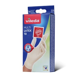 Rukavice latex Vileda S/M, 10/1