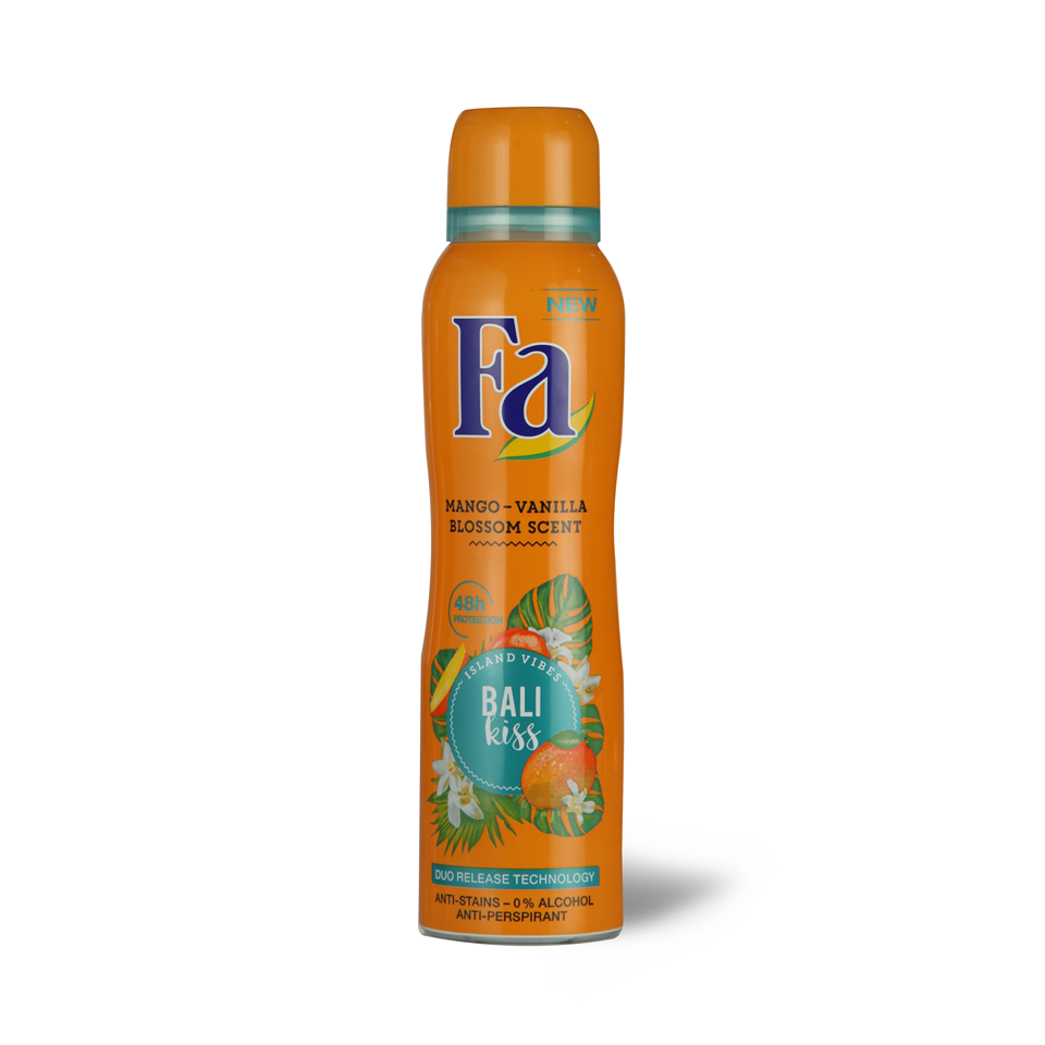 Deo sprej Fa Bali Kiss 150ml