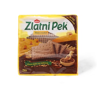 Keks Zlatni Pek ukus kakao 750g