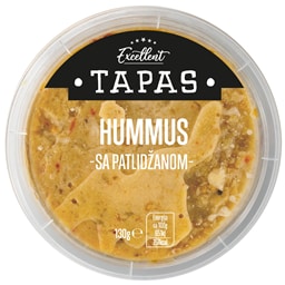 Humus sa patlidzanom EX Tapas 130g