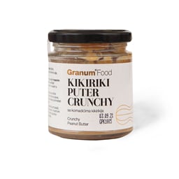 Crunchy kikiriki puter Granum 170g