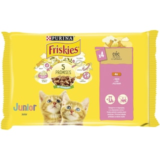 Preliv za macke Friskies junior 4x85g