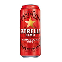 Pivo Estrella Damm 0,5l CAN