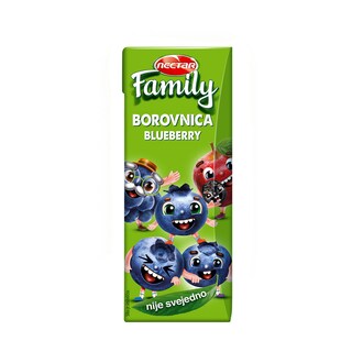 Nektar borovnica Family Nectar 0,2l