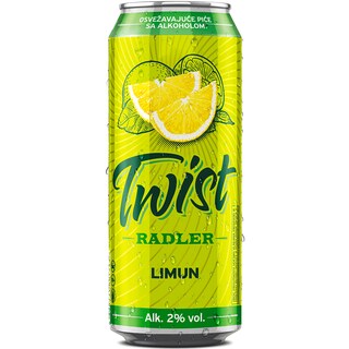 Pivo Twist limenka 0.5l