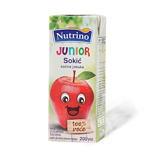 Sok Nutrino socna jabuka 0.2l