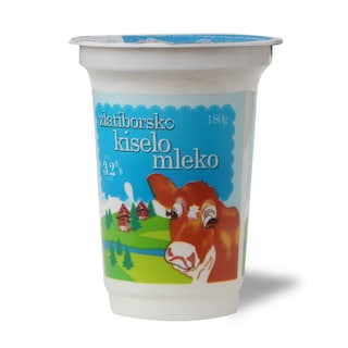Kiselo mleko3,2%mm Zlatiborsko casa180g