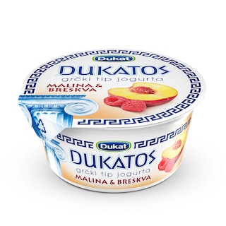Dukatos malina breskva 150g