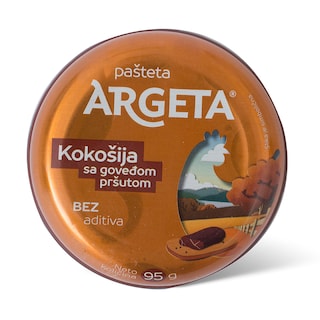 Pasteta sa govedjom prsutom  Argeta 95g