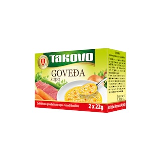 Kocka koncentrat gov.supa Takovo 2x22g