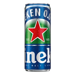 Pivo Heineken bezalkoholno limenka 0,33l