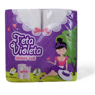 Ubrusi Picnic Teta Violeta 2/1 3sl