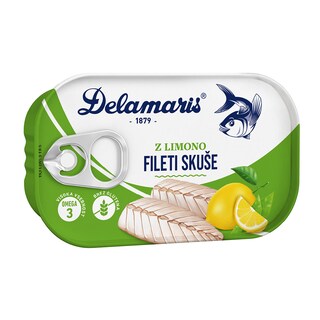 Fileti skuse sa limunom 125g Delama