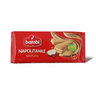 Napolitanke sa jabuk.cimet Bambi 185g